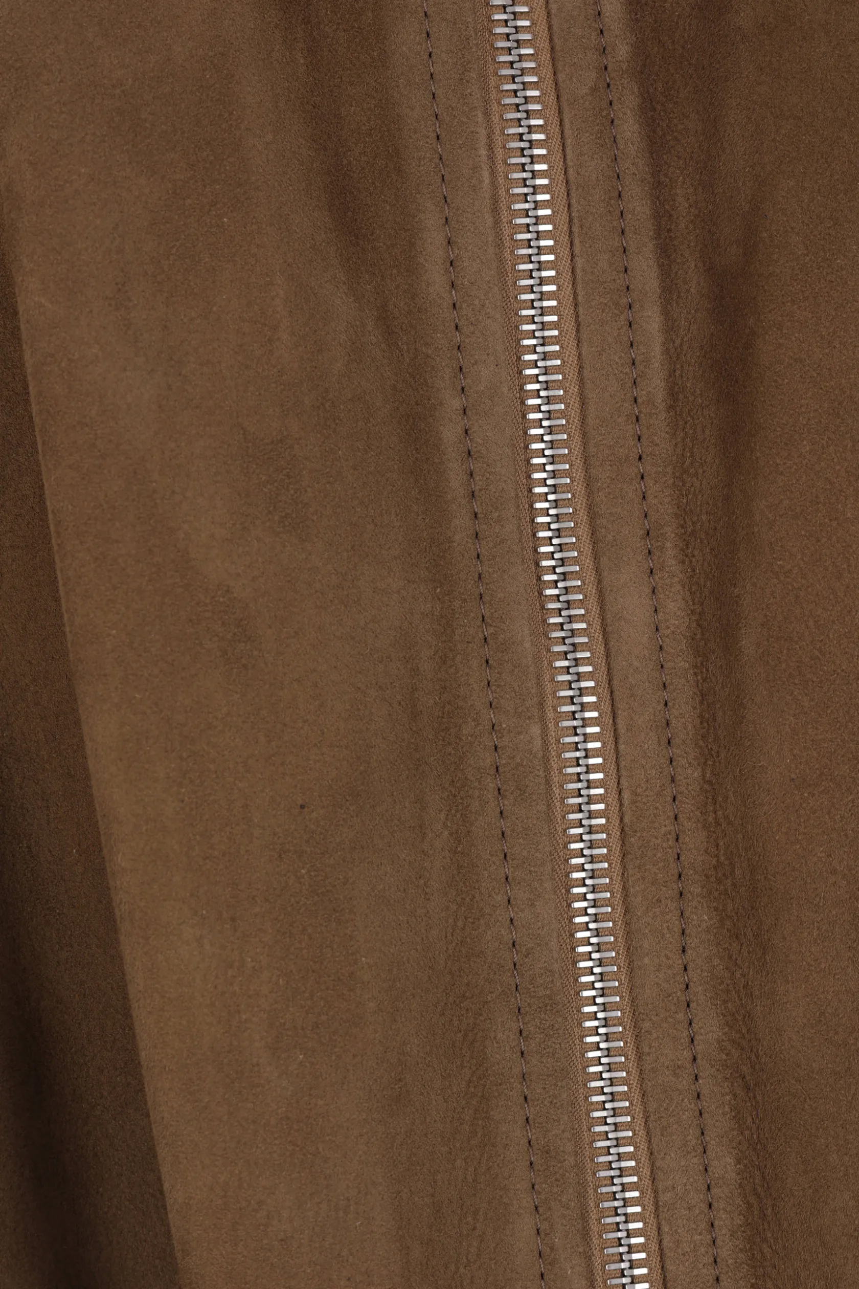 Capispalla>LOEWE bomber a palloncino in suede Verde