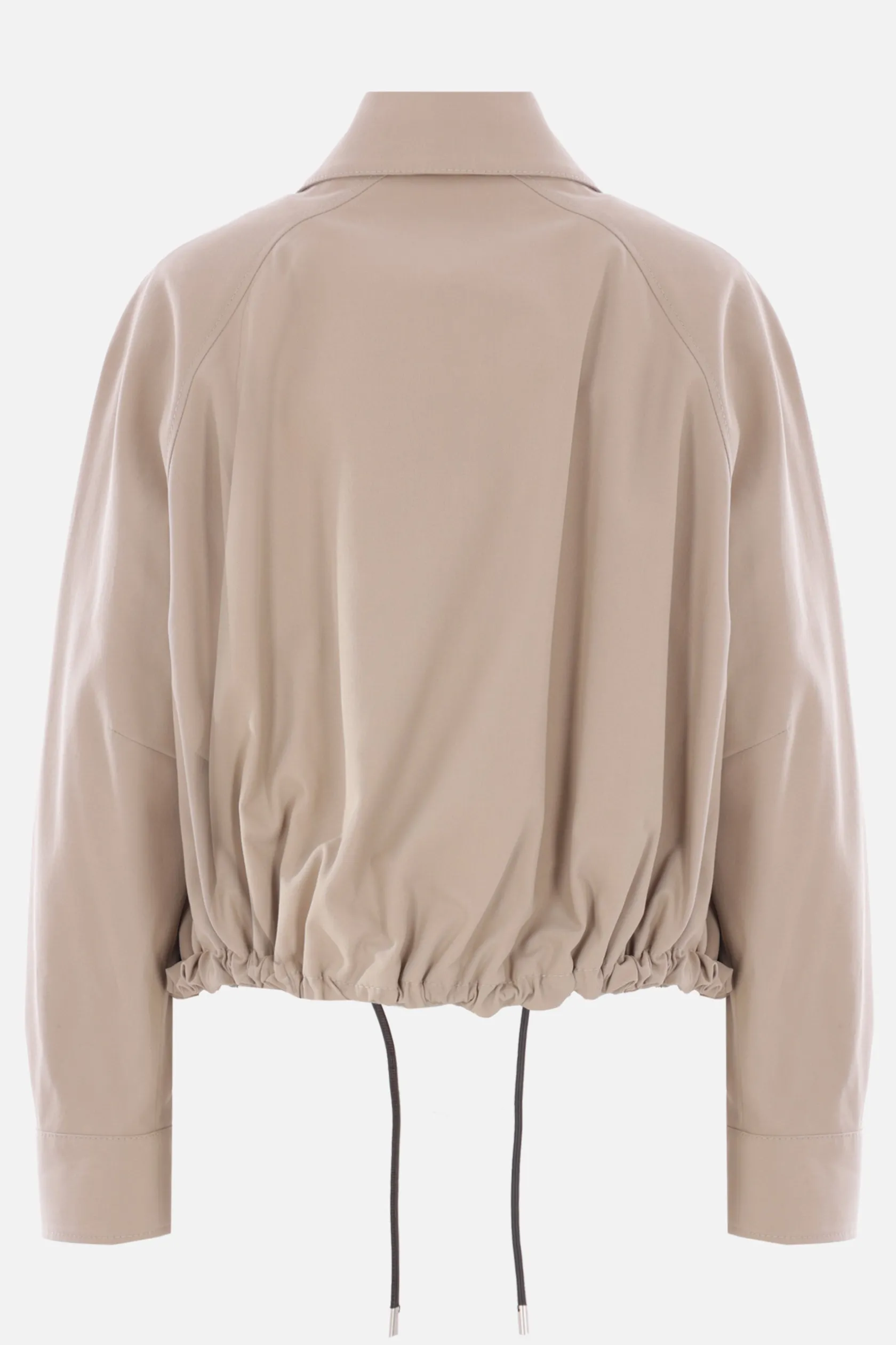 Capispalla>LOEWE bomber a palloncino in twill Neutro