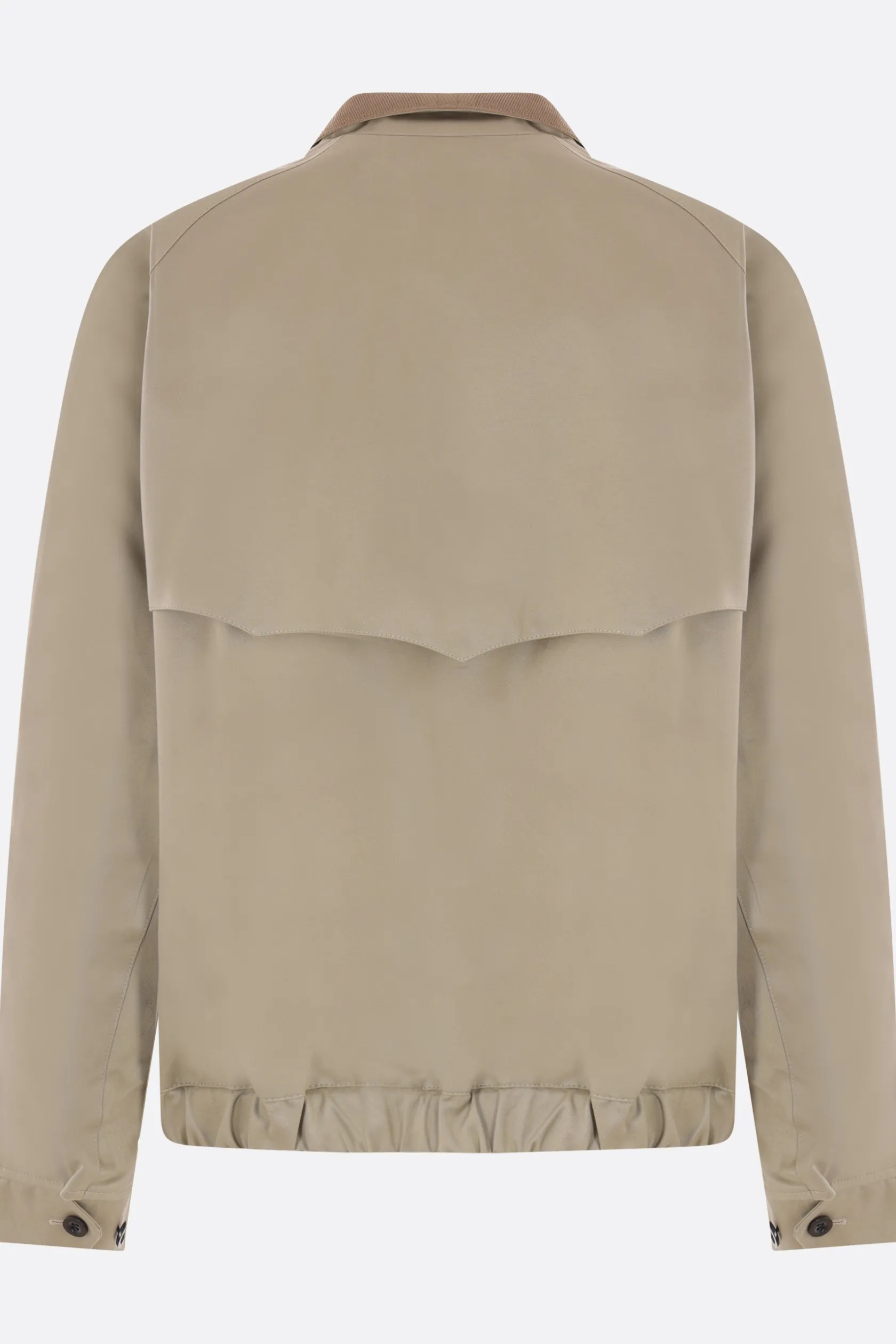 Capispalla>SACAI bomber chino in gabardine Neutro