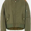 Capispalla>MM6 bomber destrutturato in nylon Marrone