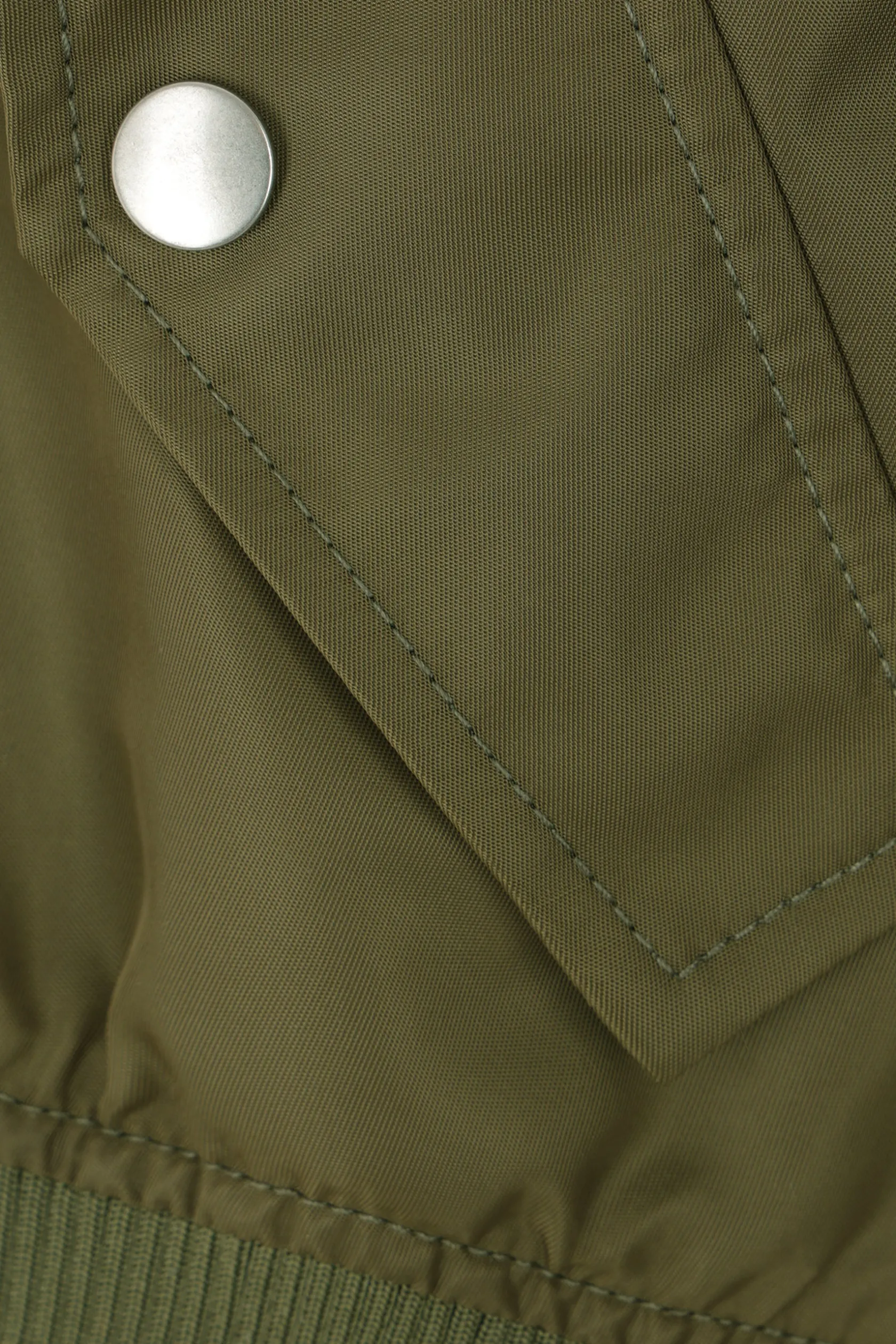 Capispalla>MM6 bomber destrutturato in nylon Marrone
