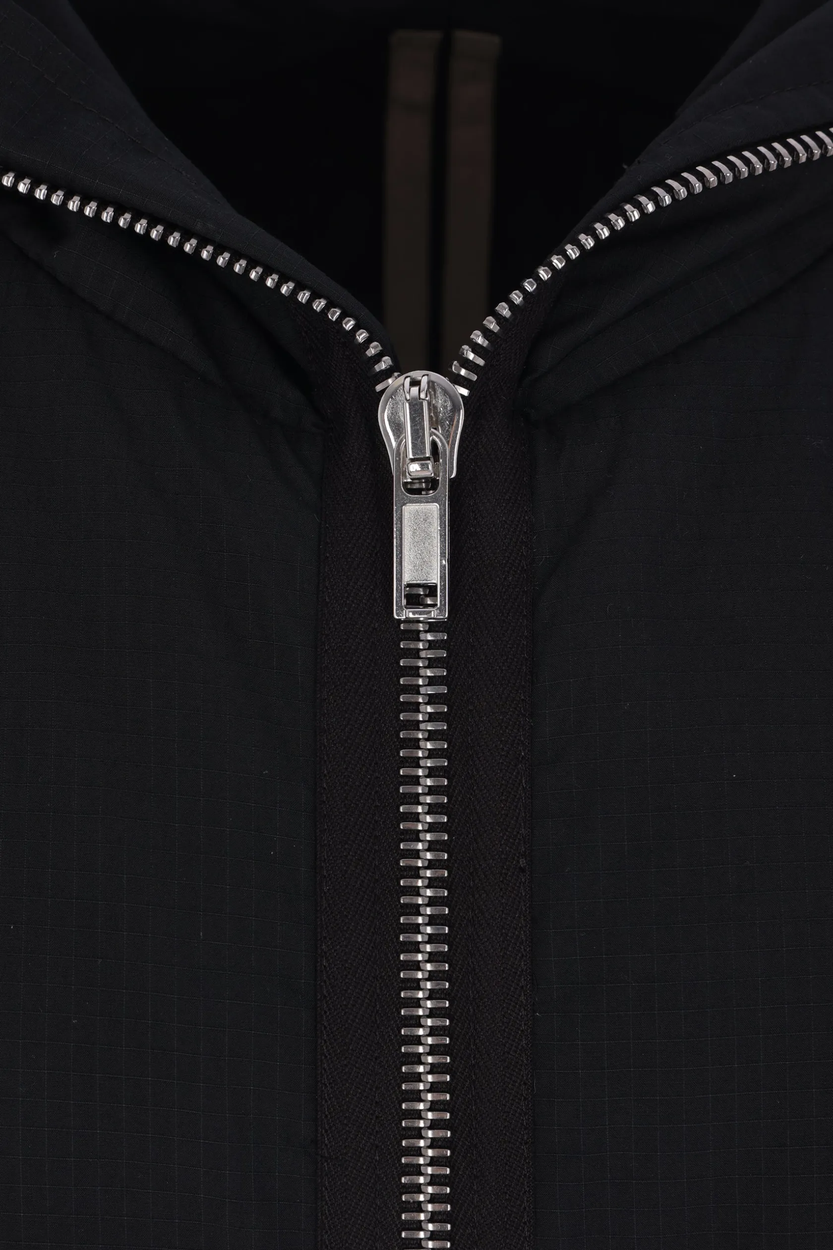 Capispalla>RICK OWENS DRKSHDW bomber Gimp Flight in tencel ripstop Nero