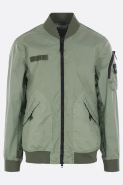 Capispalla>STONE ISLAND bomber in Membrana 3L TC Verde