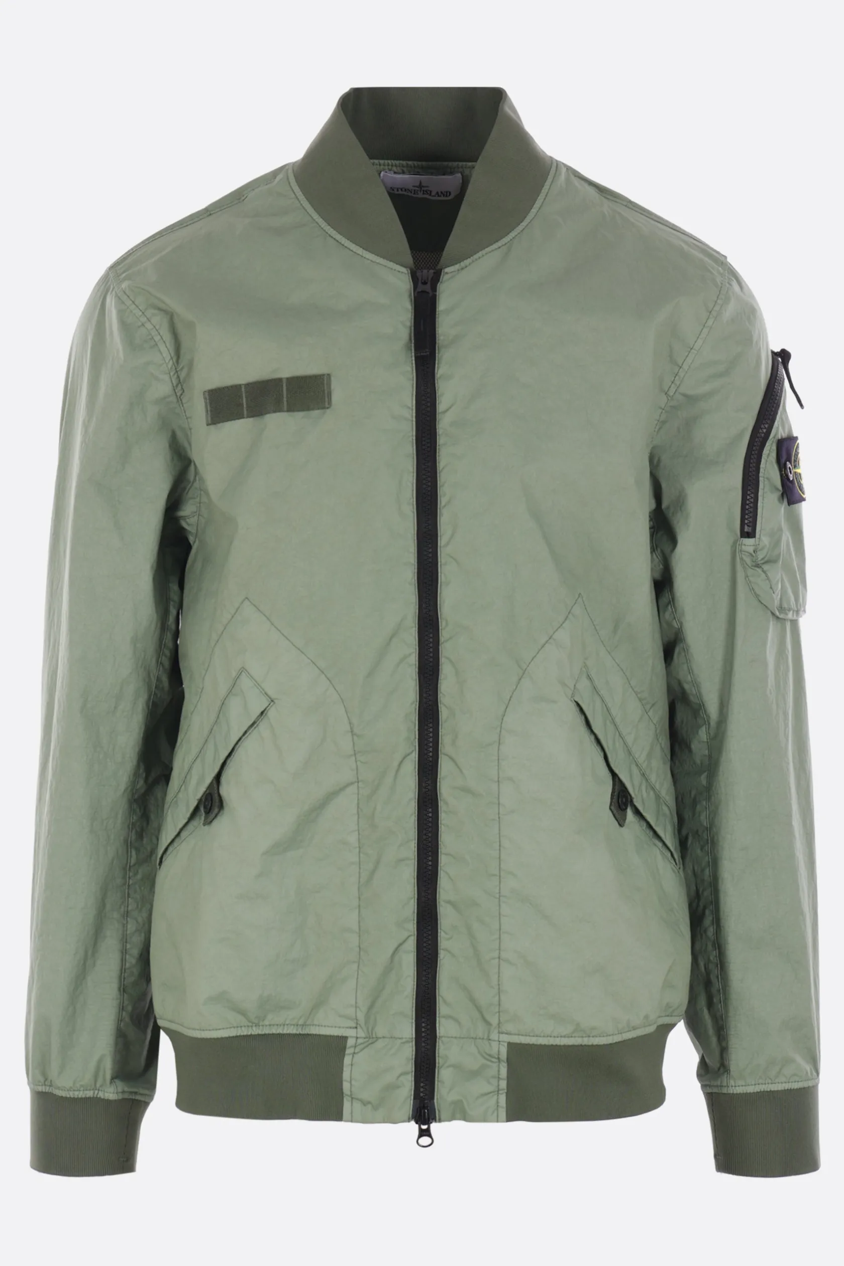 Capispalla>STONE ISLAND bomber in Membrana 3L TC Verde