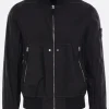 Capispalla>STONE ISLAND bomber in Nylon Metal Watro Nero