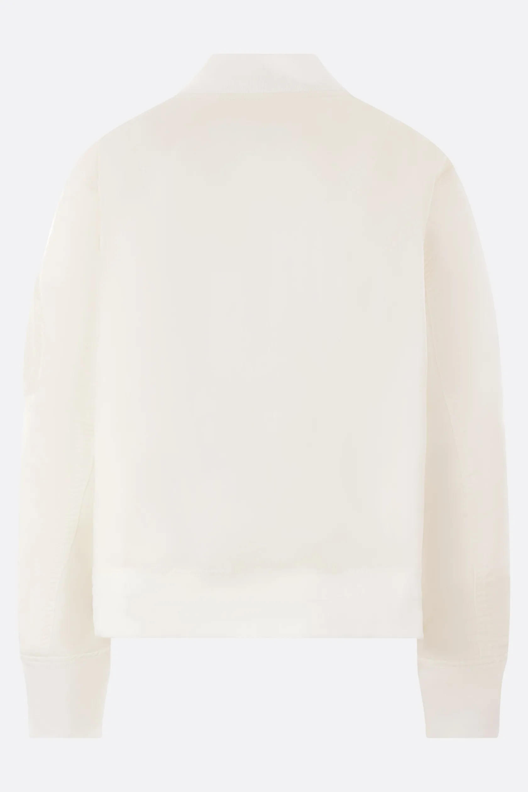 Capispalla>SACAI bomber in twill di nylon Bianco