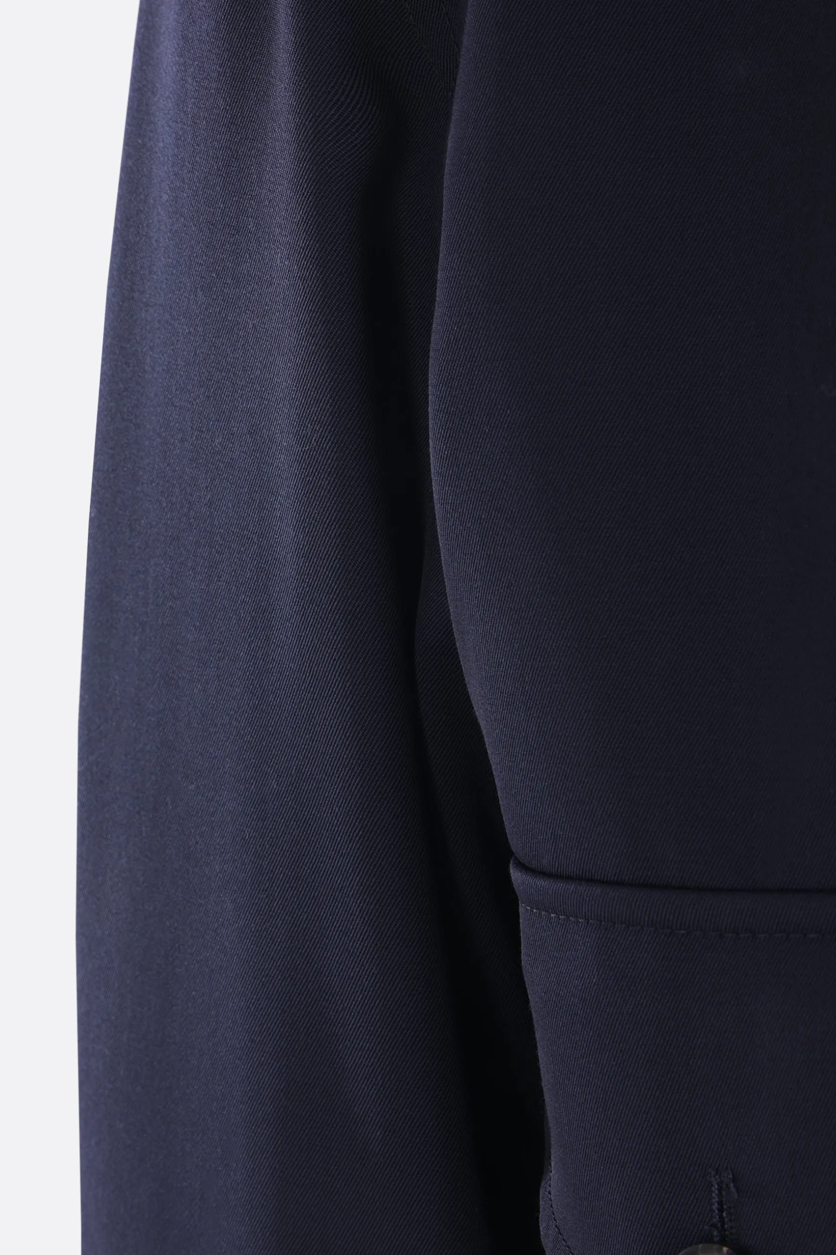 Capispalla>DRIES VAN NOTEN bomber Vleo in gabardine Blu