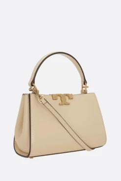 Borse A Mano>TORY BURCH borsa a mano Eleanor mini in pelle spazzolata Neutro