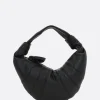 Borse A Mano>LEMAIRE borsa a mano Fortune Croissant mini in nappa Nero