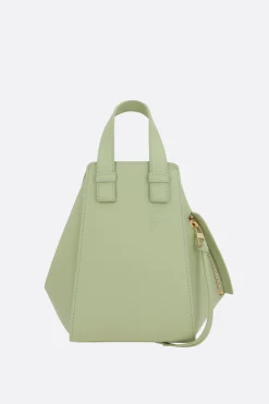 Borse A Mano>LOEWE borsa a mano Hammock in pelle Classic Verde