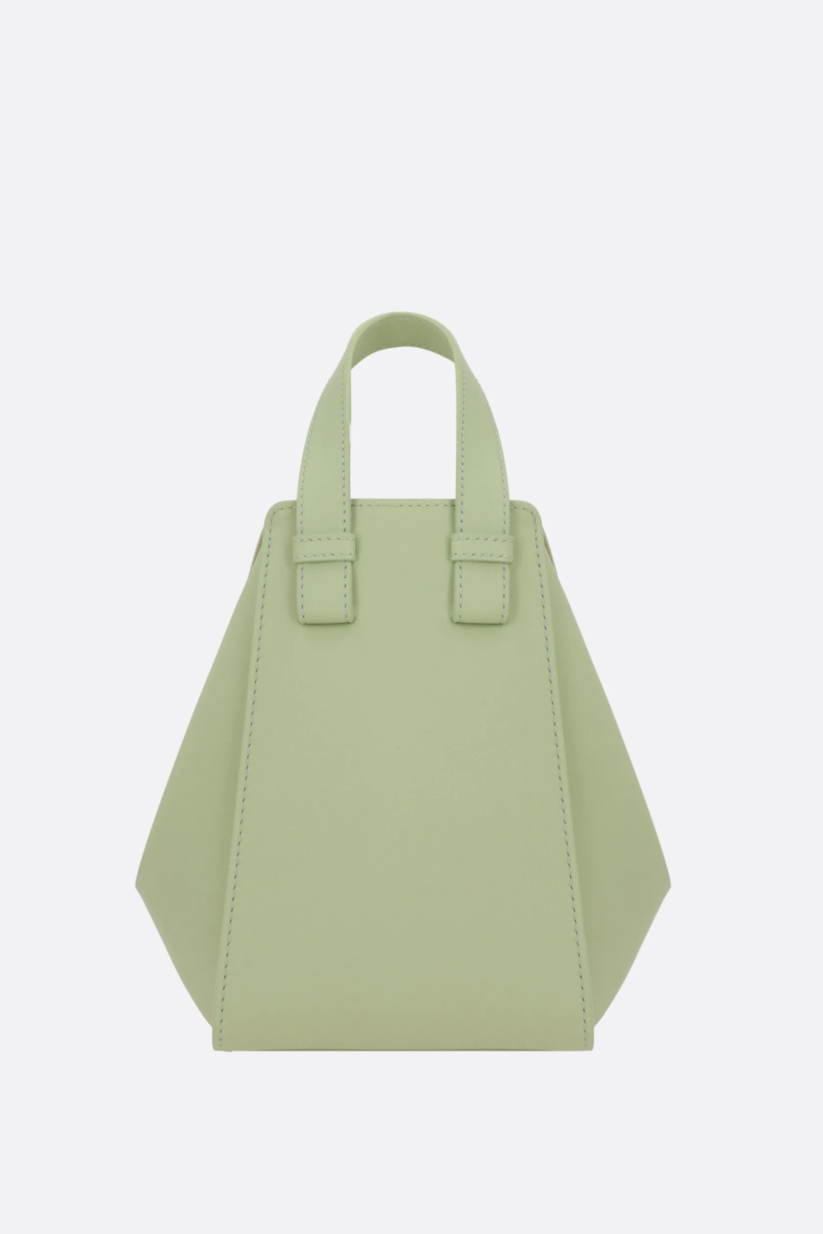Borse A Mano>LOEWE borsa a mano Hammock in pelle Classic Verde