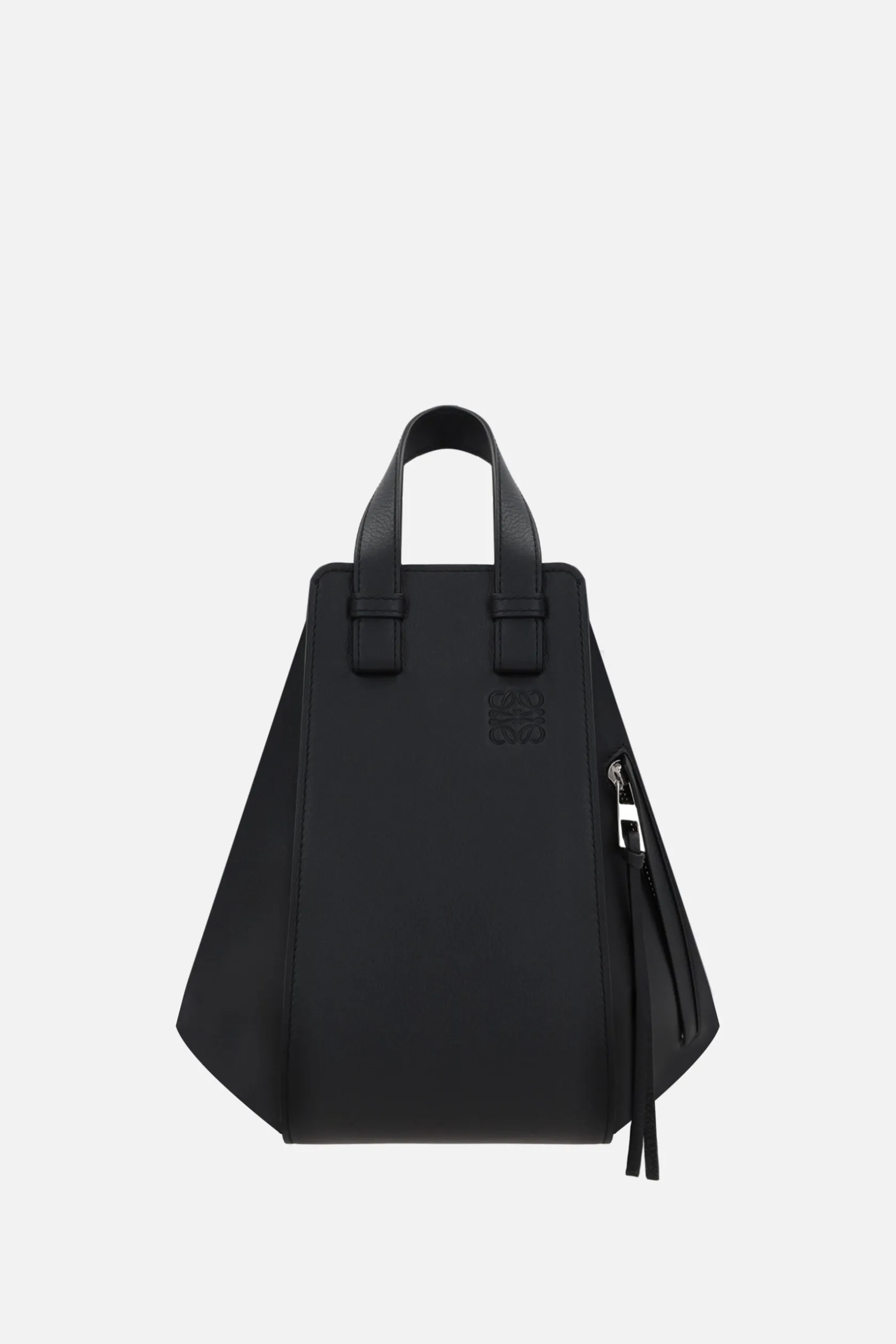 Borse A Mano>LOEWE borsa a mano Hammock small in pelle Classic Nero