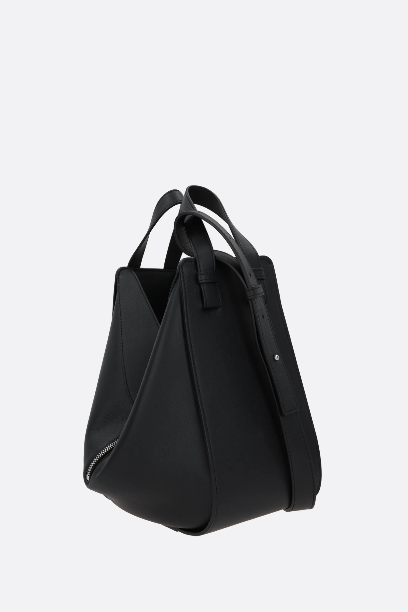 Borse A Mano>LOEWE borsa a mano Hammock small in pelle Classic Nero