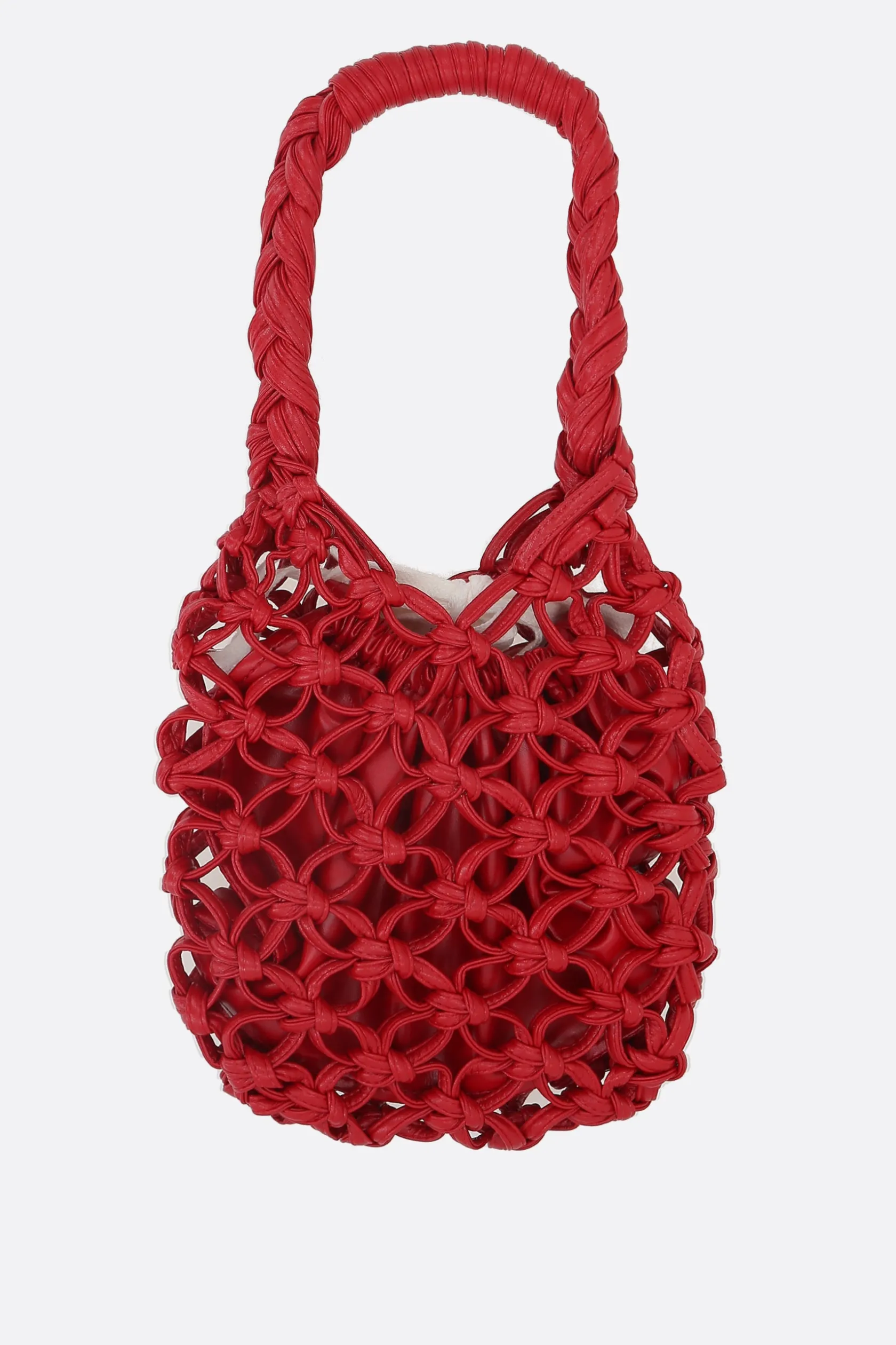Borse A Mano>COMME DES GARÇONS COMME des GARÇONS borsa a mano in ecopelle intrecciata Rosso