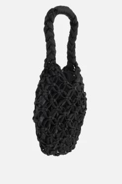 Borse A Mano>COMME DES GARÇONS COMME des GARÇONS borsa a mano in ecopelle intrecciata Nero