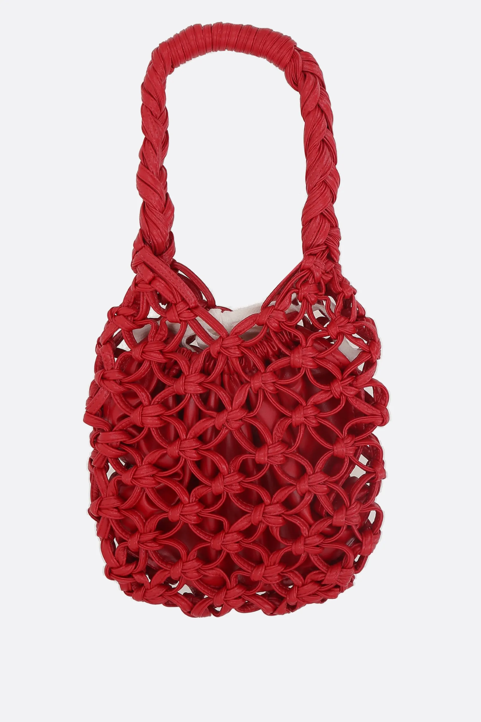 Borse A Mano>COMME DES GARÇONS COMME des GARÇONS borsa a mano in ecopelle intrecciata Rosso