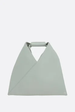 Borse A Mano>MM6 borsa a mano Japanese mini in pelle martellata Grigio
