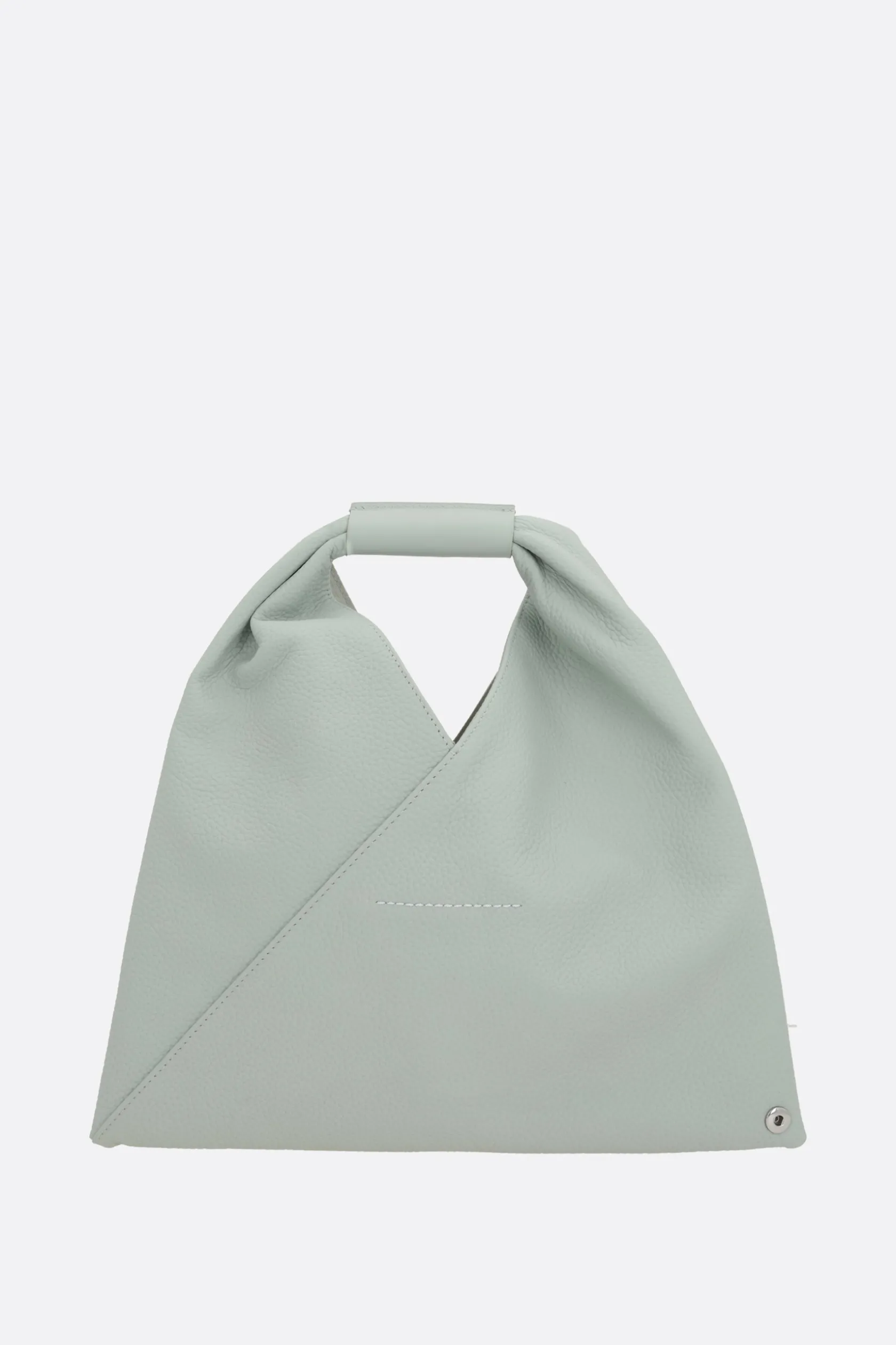 Borse A Mano>MM6 borsa a mano Japanese mini in pelle martellata Grigio