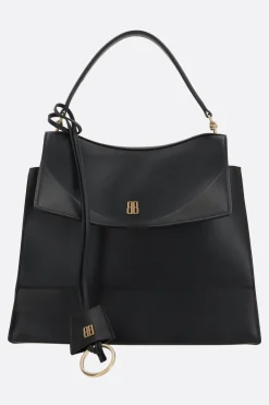 Borse A Mano>BALENCIAGA borsa a mano Nano Media in pelle liscia Nero