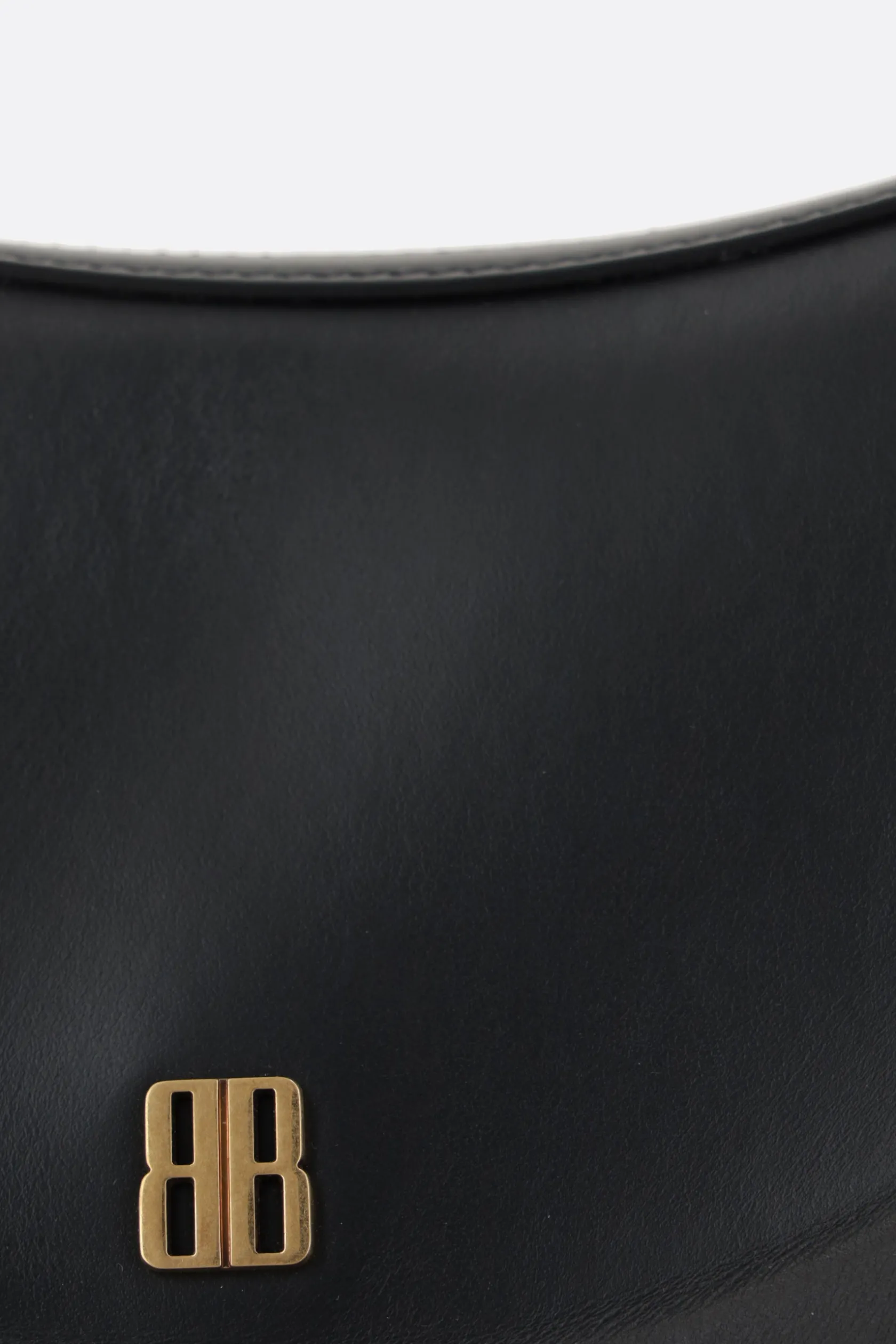 Borse A Mano>BALENCIAGA borsa a mano Nano Media in pelle liscia Nero