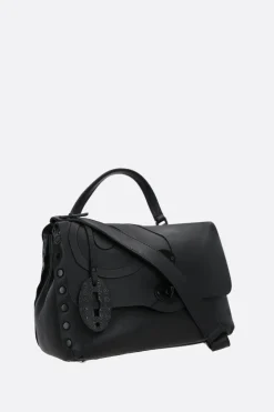 Borse A Mano>ZANELLATO X 10 CORSO COMO borsa a mano Postina® Heritage small in nappa Nero