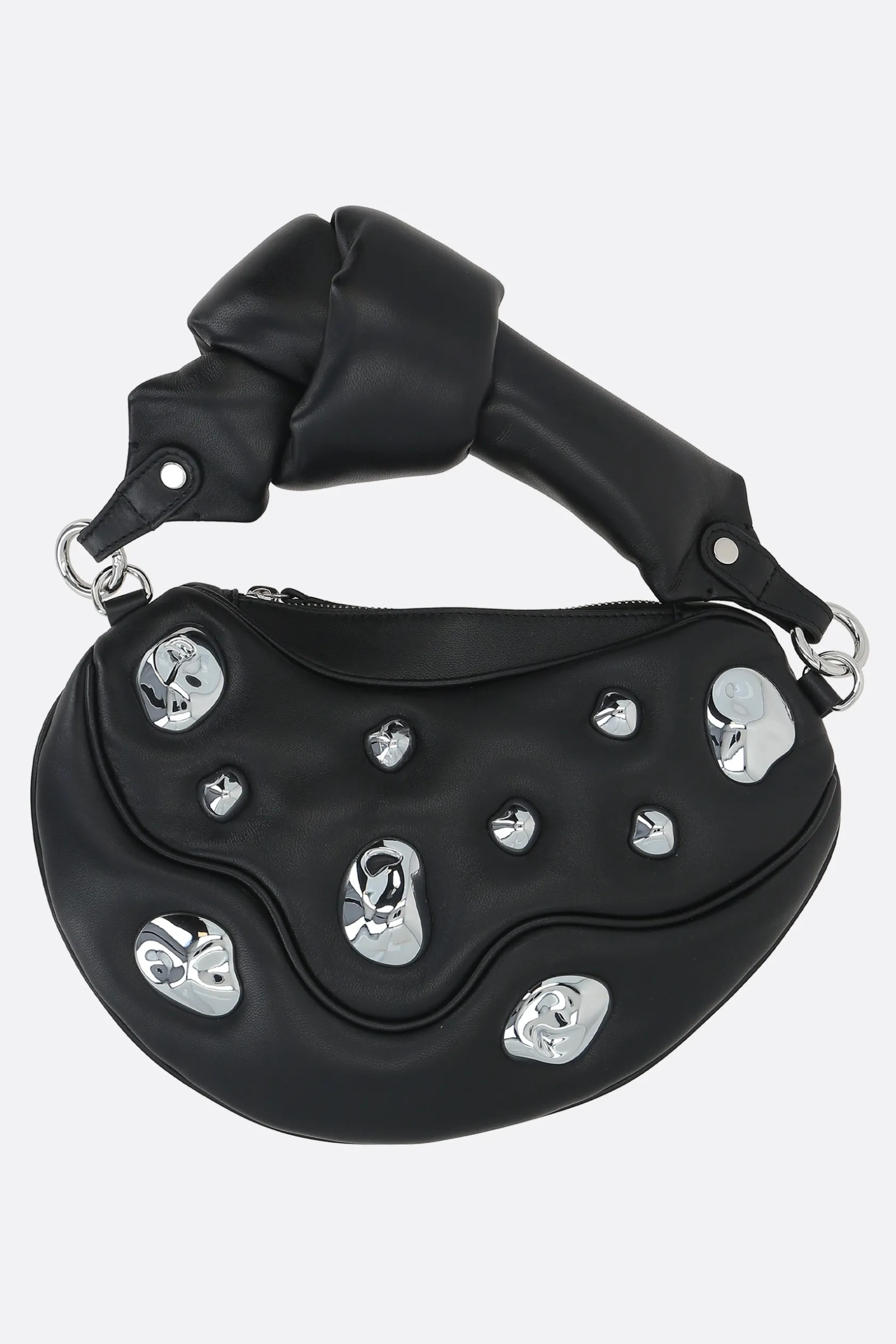 Borse A Mano>PUBLISHED BY borsa a mano Puffer Cloud small in nappa Nero