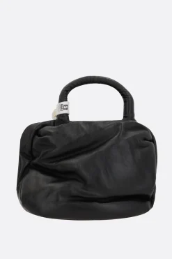 Borse A Mano>MAISON MIHARA YASUHIRO borsa a mano Puker / Puffer Squale in nappa imbottita Nero