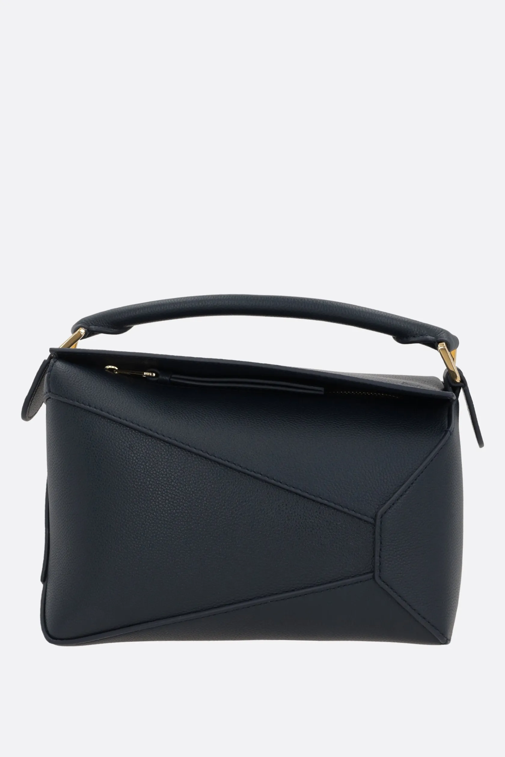 Borse A Mano>LOEWE borsa a mano Puzzle small in pelle martellata Blu