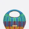 Borse A Mano>SACAI borsa a mano Round in PVC Multicolor