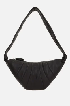 Borse A Tracolla>LEMAIRE borsa a spalla Croissant media in nappa Marrone