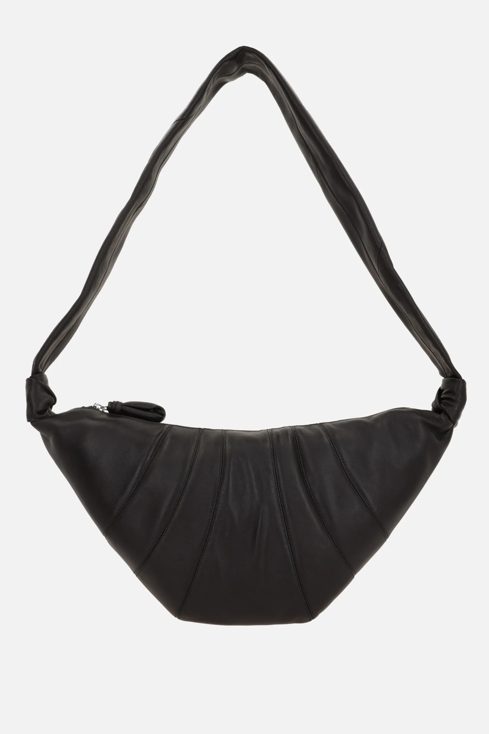 Borse A Tracolla>LEMAIRE borsa a spalla Croissant media in nappa Marrone