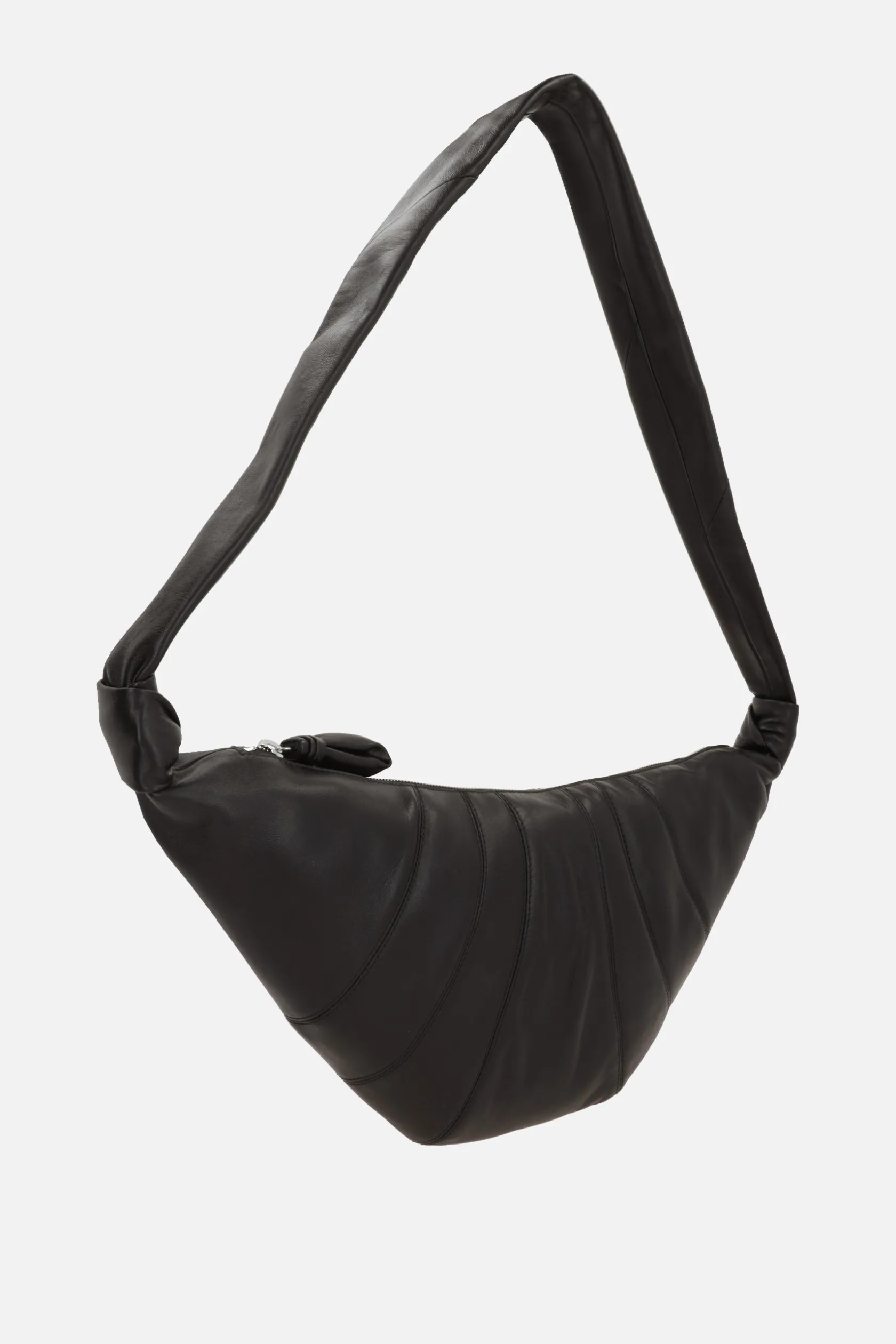 Borse A Tracolla>LEMAIRE borsa a spalla Croissant media in nappa Marrone