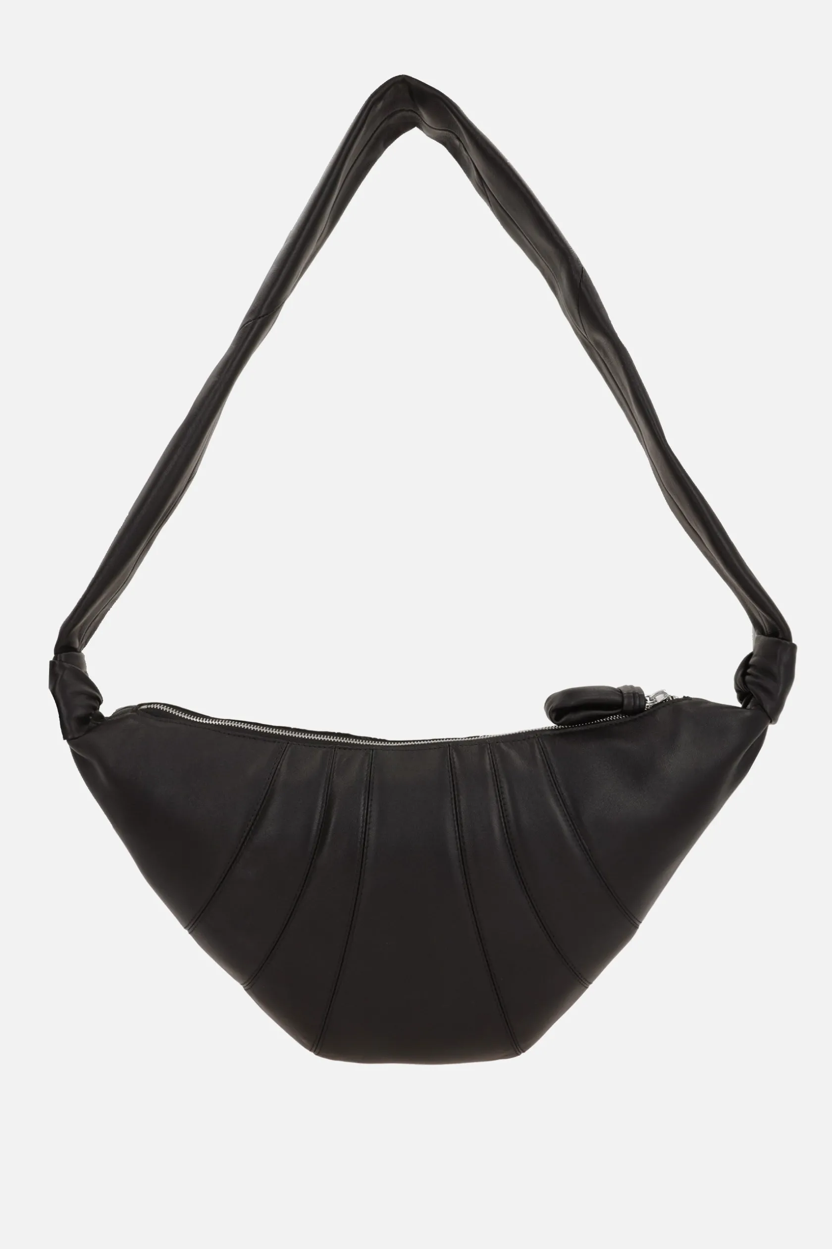 Borse A Tracolla>LEMAIRE borsa a spalla Croissant media in nappa Marrone