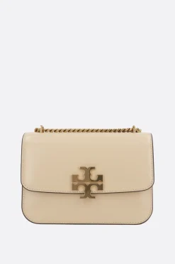 Borse A Tracolla>TORY BURCH borsa a spalla Eleanor small in pelle spazzolata Neutro