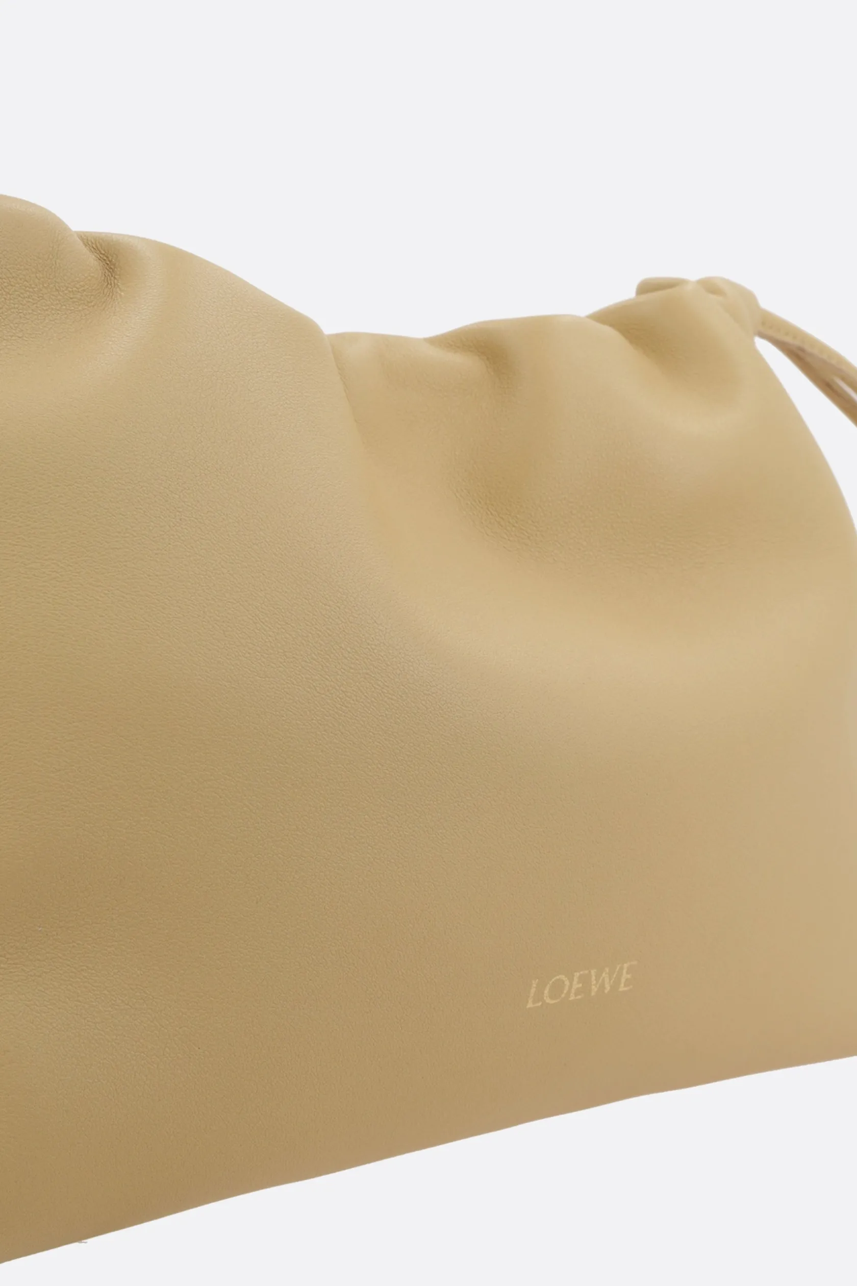 Borse A Tracolla>LOEWE borsa a spalla Flamenco Purse in nappa Neutro