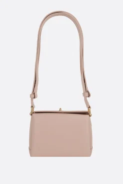 Borse A Tracolla>PLAN C borsa a spalla Folded mini in pelle liscia Rosa