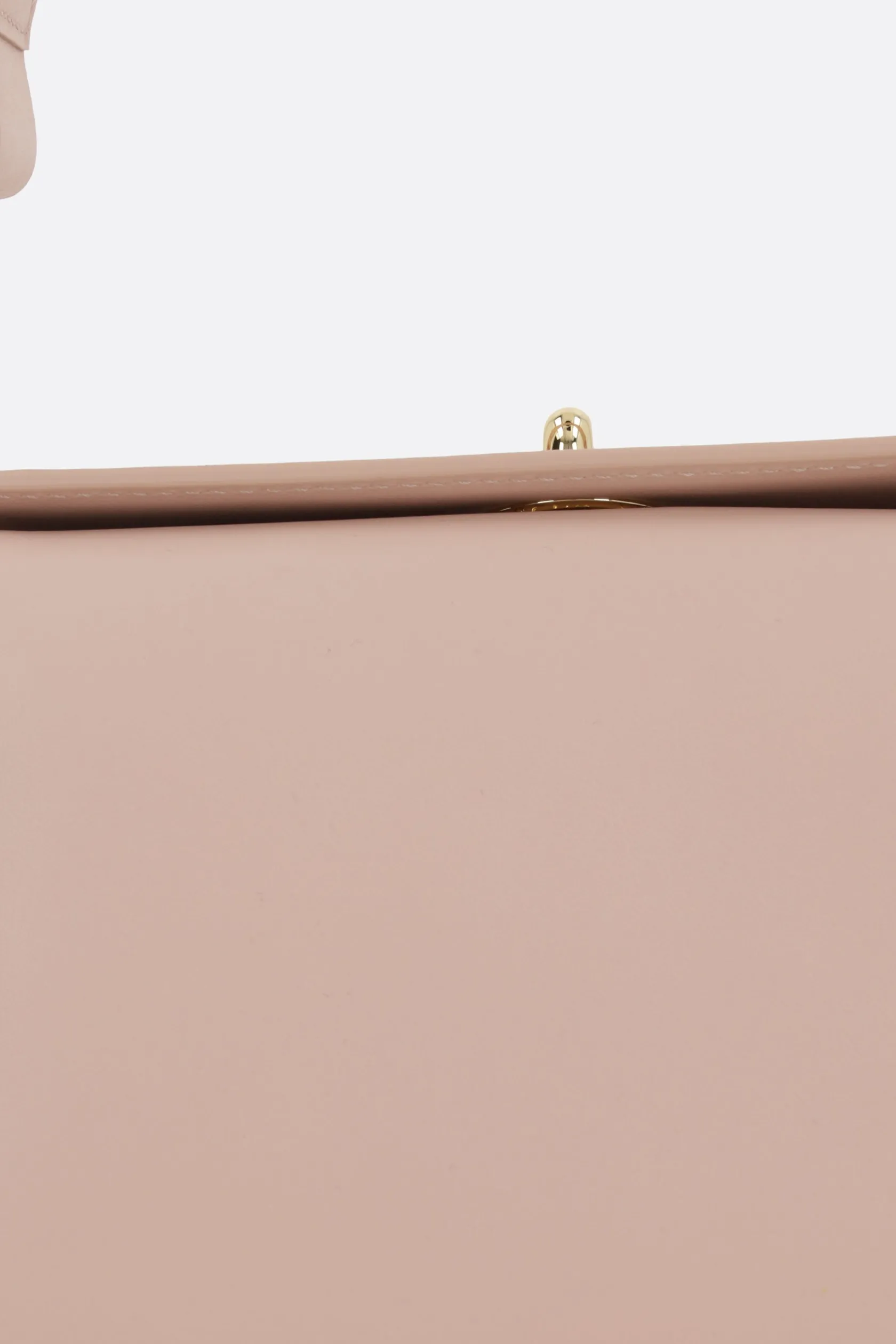 Borse A Tracolla>PLAN C borsa a spalla Folded mini in pelle liscia Rosa