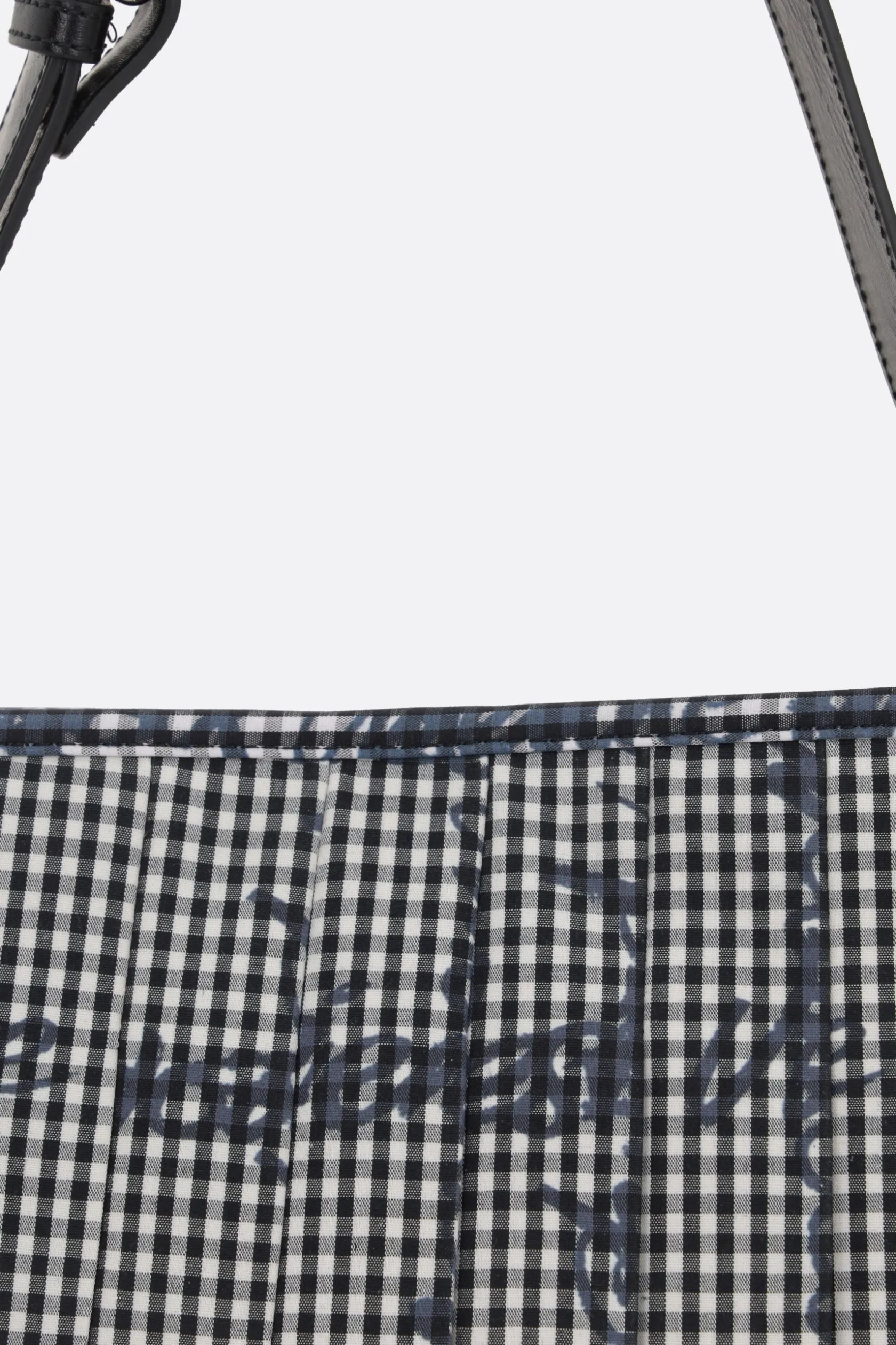 Borse A Mano>VIVIENNE WESTWOOD borsa a spalla Heater in tessuto Gingham Nero