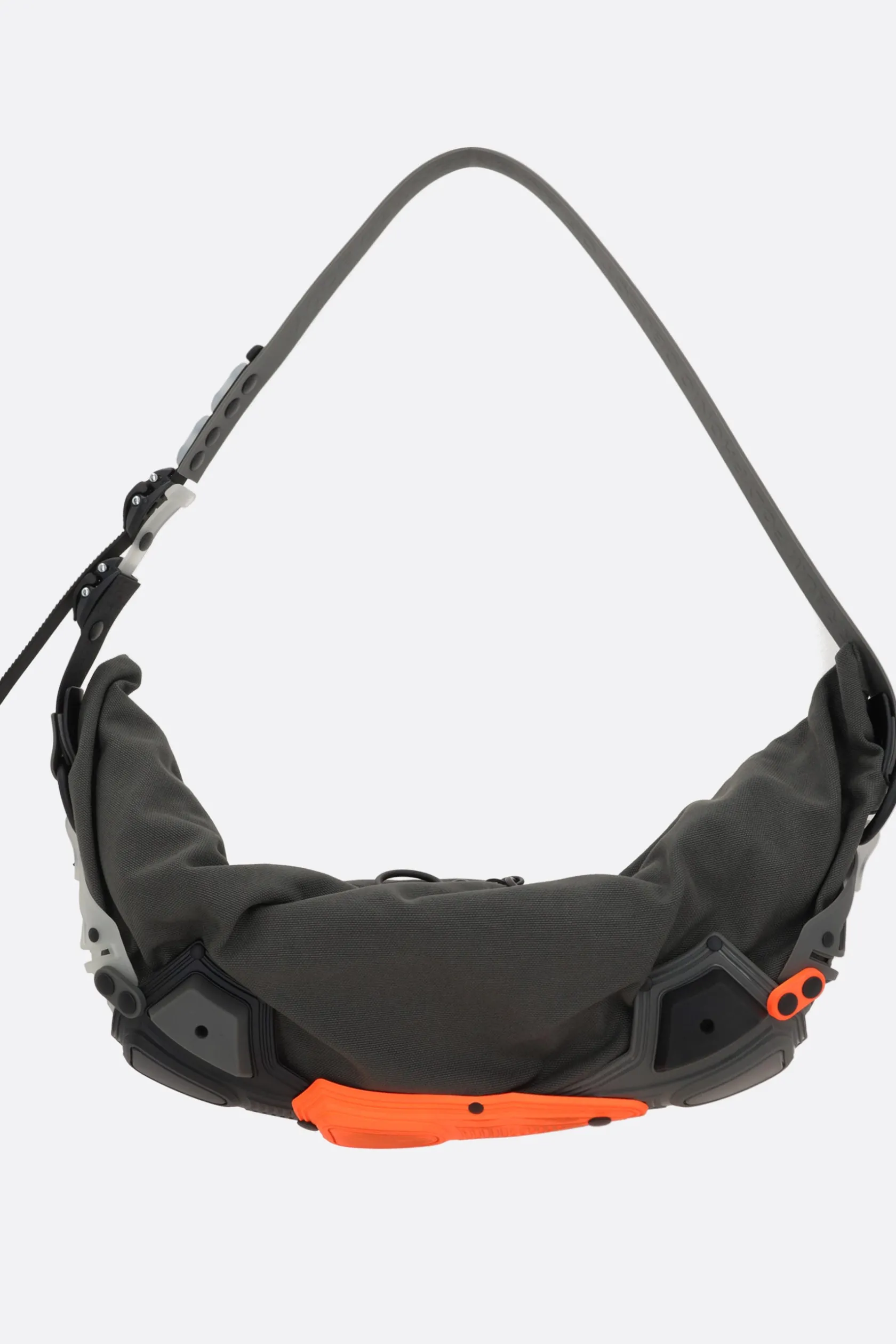 Borse A Tracolla>INNERRAUM borsa a spalla M07 in canvas e gomma Nero