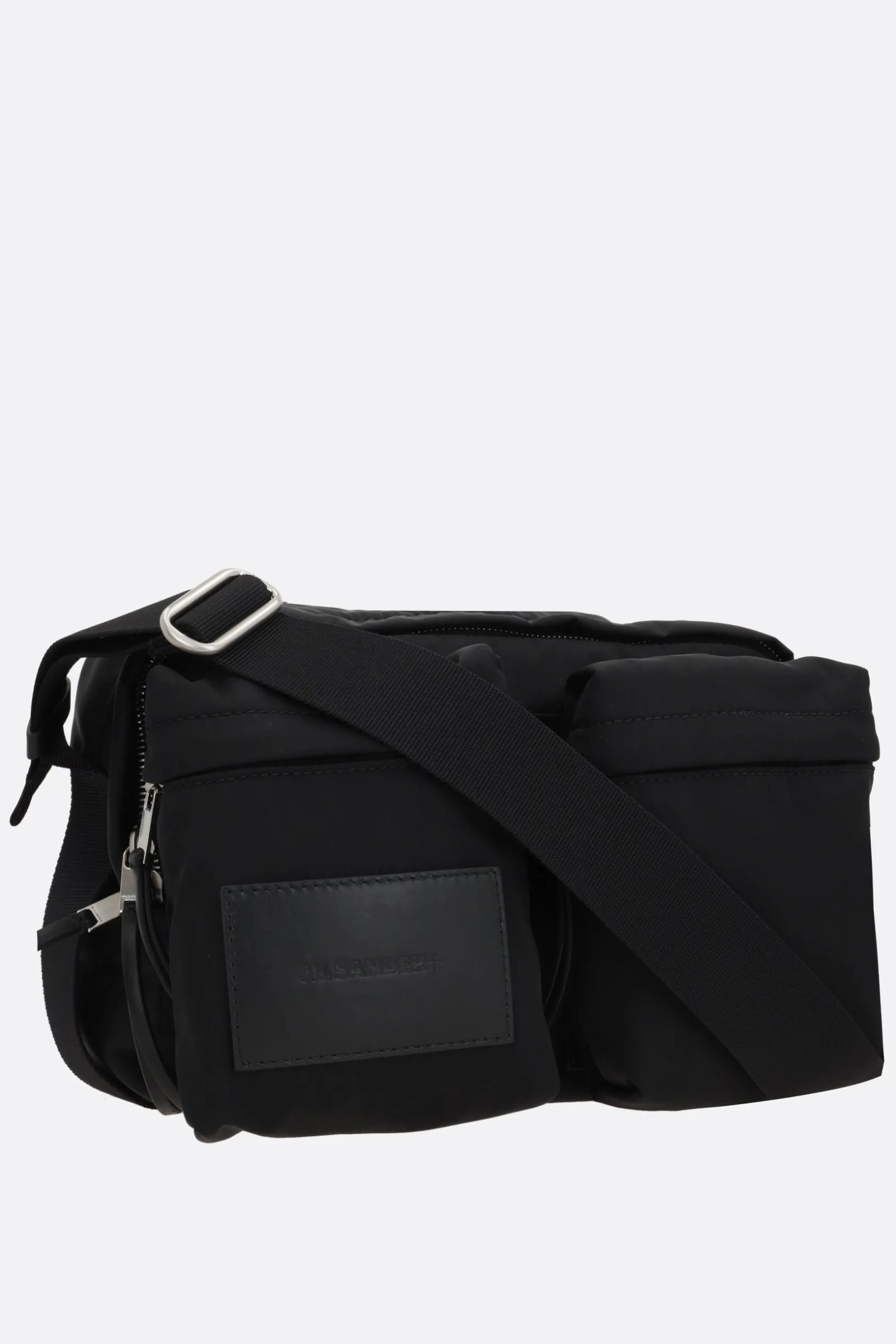 Borse A Tracolla>JIL SANDER borsa a spalla Outdoor in nylon Nero