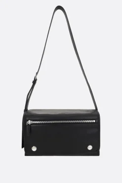 Borse A Tracolla>BORAGNO X 10 CORSO COMO borsa a spalla Remo Flap in nylon riciclato Nero