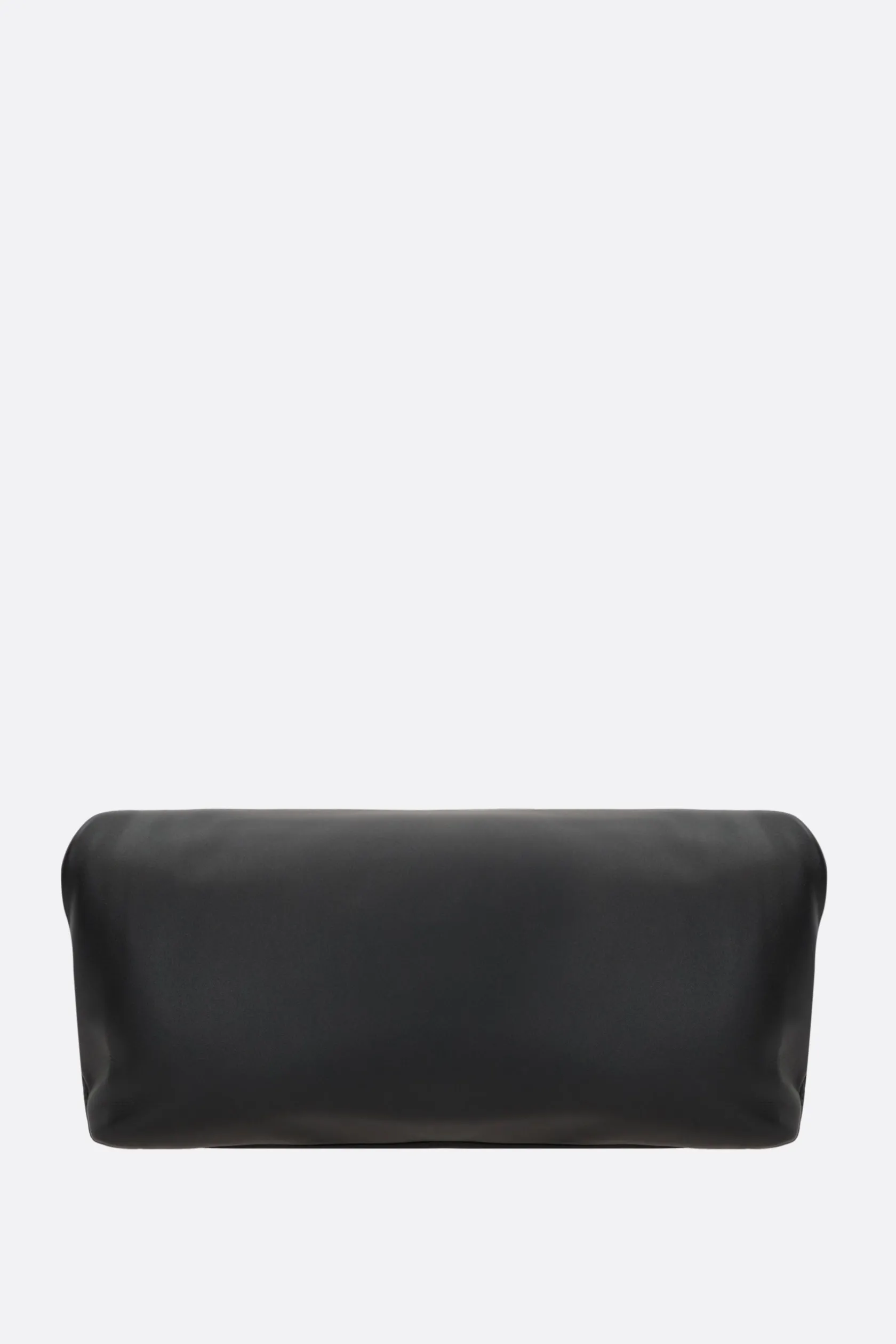 Borse A Tracolla>JIL SANDER borsa a spalla Rollup small in pelle liscia Nero