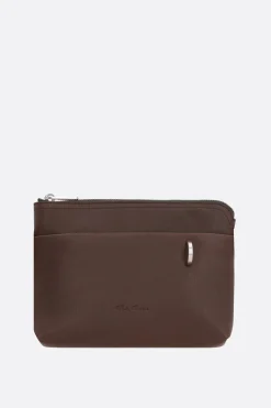 Borse A Tracolla>RICK OWENS borsa a tracolla Adri small in pelle martellata Marrone