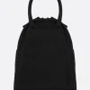 Borse A Tracolla>Y'S borsa a tracolla Boston Type mini in gabardine Nero