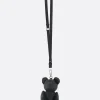 Borse A Tracolla>MAISON MIHARA YASUHIRO borsa a tracolla Dolls Bear mini in nappa Nero