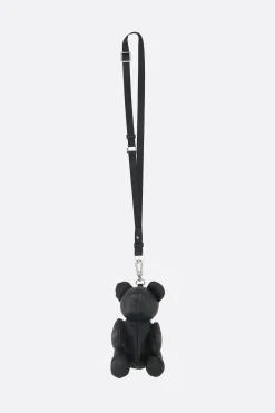 Borse A Tracolla>MAISON MIHARA YASUHIRO borsa a tracolla Dolls Bear mini in nappa Nero