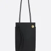 Borse A Tracolla>LOEWE borsa a tracolla Pebble Dice in pelle Classic Nero