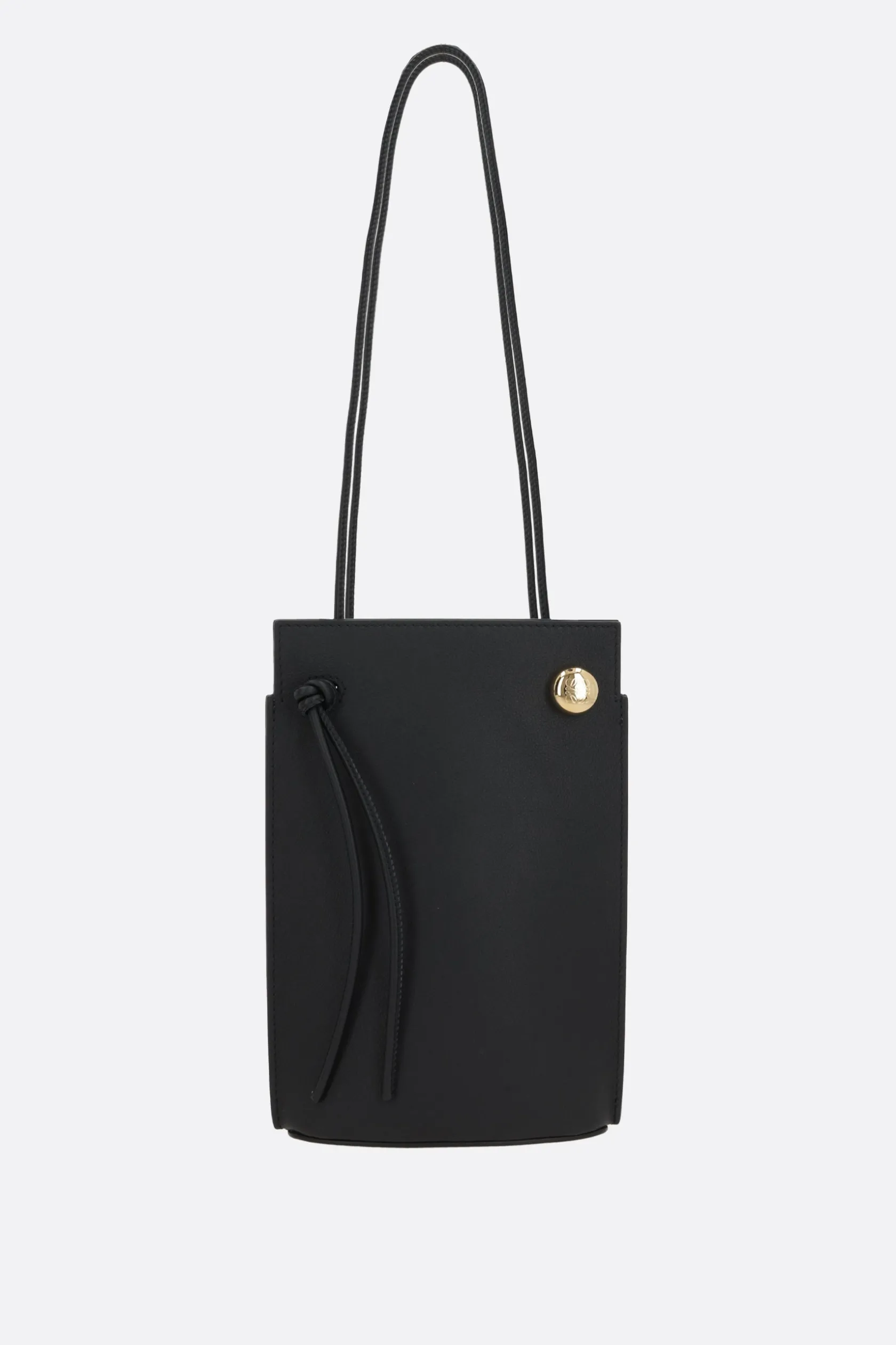 Borse A Tracolla>LOEWE borsa a tracolla Pebble Dice in pelle Classic Nero