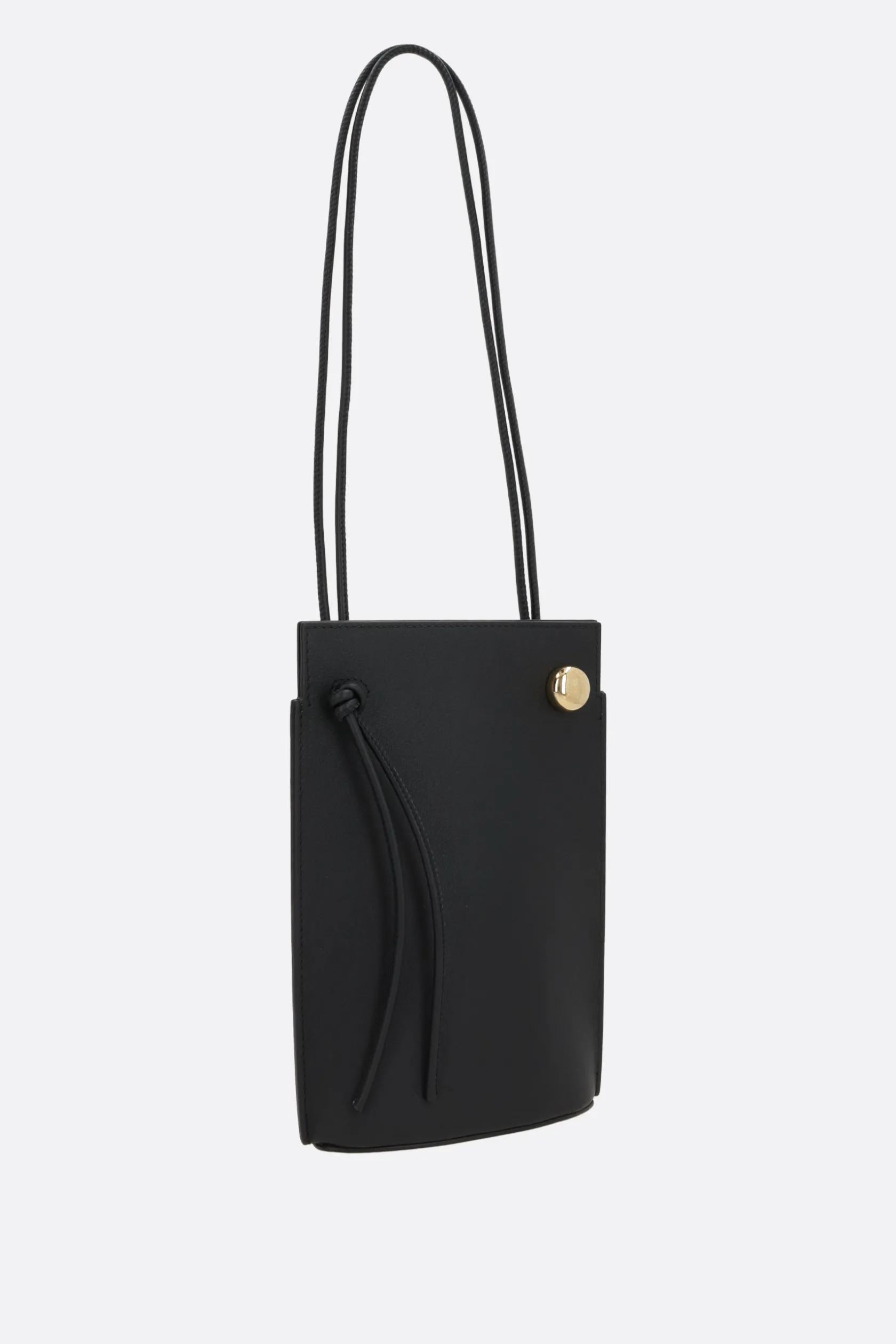 Borse A Tracolla>LOEWE borsa a tracolla Pebble Dice in pelle Classic Nero