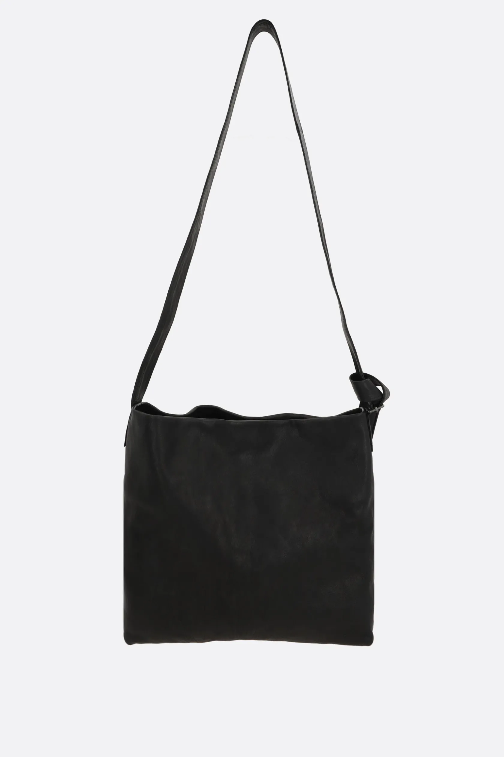 Borse A Tracolla>ANN DEMEULEMEESTER borsa a tracolla Runa media in nappa Nero